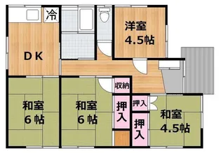 宮崎県宮崎市清武町加納乙【一戸建】の間取り