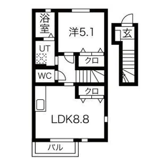 Stella I【2階】の間取り