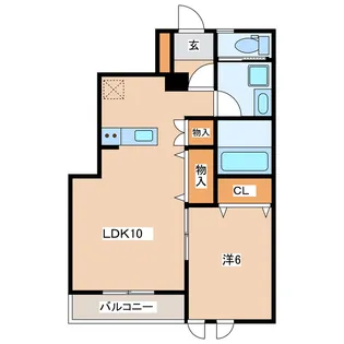 メイランドI【1階】の間取り