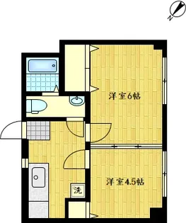 ヒロサワビル【3階】の間取り