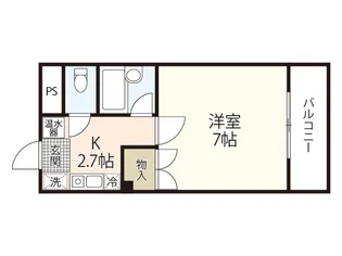 アーバンヒルズ510【3階】の間取り