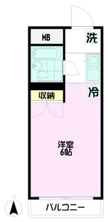 モンジュ榎本【2階】の間取り