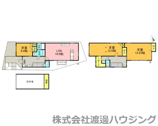 大阪府箕面市粟生間谷東1【一戸建】の間取り