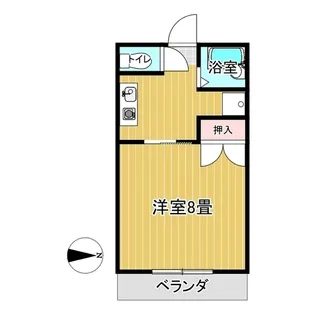 グレースタウン北園【2階】の間取り