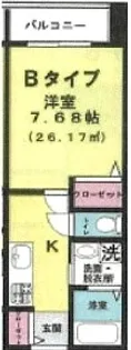 グランリヴィエール代々木【3階】の間取り