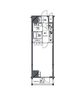 東京都新宿区北新宿1【マンション】の間取り