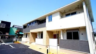 埼玉県東松山市松山町1【アパート】の外観