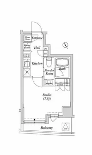 東京都文京区小石川3【マンション】の間取り