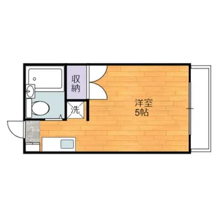 岡山県岡山市中区浜1【マンション】の間取り
