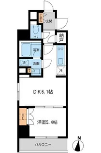 東京都墨田区両国4【マンション】の間取り