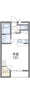 1Kの間取り画像