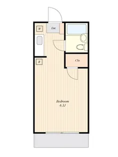 メゾンエスポワール【4階】の間取り