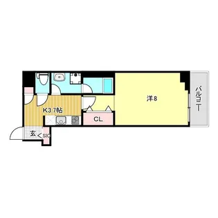 兵庫県西宮市甲子園口3【マンション】の間取り