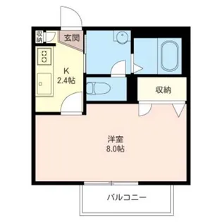 ヒカリハイツ【2階】の間取り