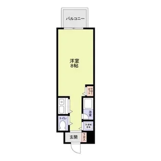 神奈川県横浜市中区扇町1【マンション】の間取り