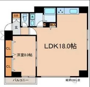 AG西麻布I【2階】の間取り
