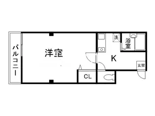 シュールメゾン【3階】の間取り