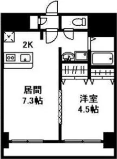アーク菊水43【9階】の間取り