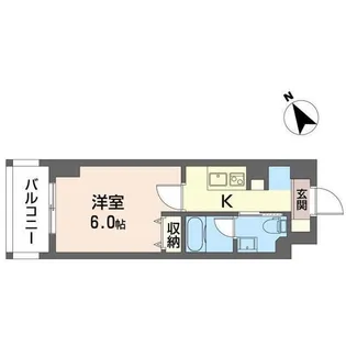 エスティメゾン西横浜【3階】の間取り