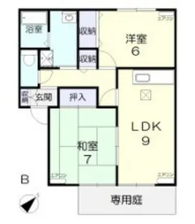 アトリオA【1階】の間取り