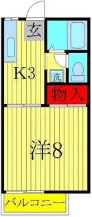サンリット【1階】の間取り