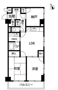 上池台コータスII【4階】の間取り