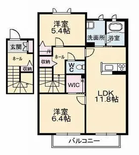 レガーロ【2階】の間取り