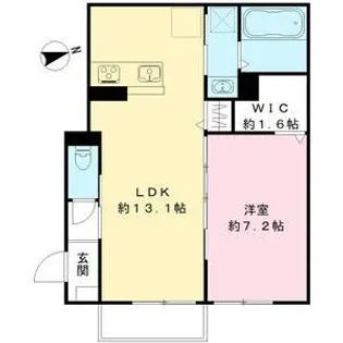 Wisteria東鶉【2階】の間取り