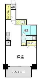 築地武蔵野マンション【7階】の間取り