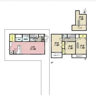 東京都練馬区大泉町3【一戸建】の間取り