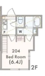 アザーレ・アサンテ日吉B【2階】の間取り