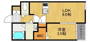 St.Residence七道【2階】の間取り