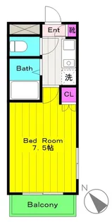 ネバタウンヒルズ【3階】の間取り