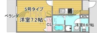 メゾン・ド・ノワ・森之宮【1階】の間取り