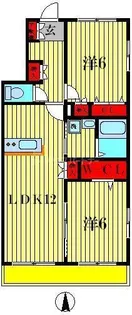 ひだまり荘【1階】の間取り