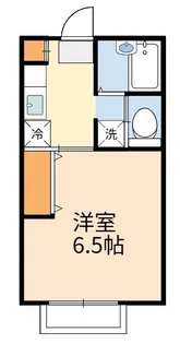 ハイツくぬぎヶ丘2【2階】の間取り
