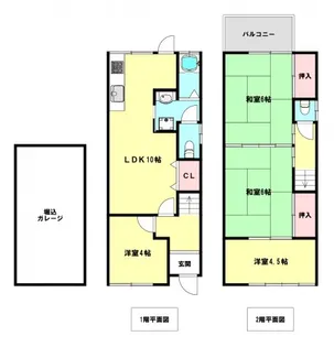 兵庫県神戸市北区鈴蘭台東町5【一戸建】の間取り