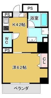 HANWA CREA【9階】の間取り