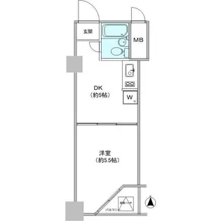 インペリアル赤坂フォーラム【4階】の間取り