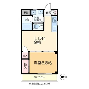 エム・アールコーポ【2階】の間取り