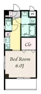 サングレース赤塚B【3階】の間取り