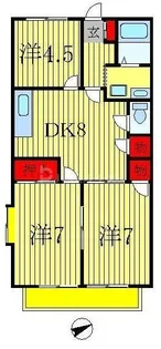 サンパーク馬橋【2階】の間取り