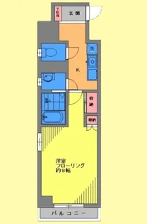 ラ・ムーミ戸越公園【3階】の間取り