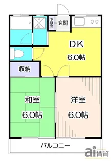 サニーハウス上清戸【1階】の間取り