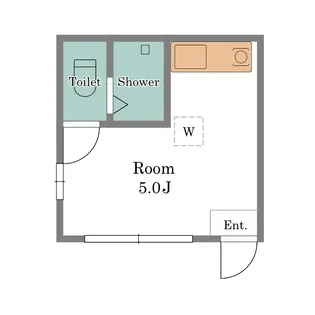 ライフピアフランセ【1階】の間取り