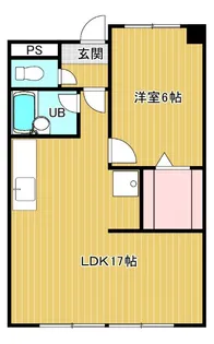 桑島ビルA棟【2階】の間取り
