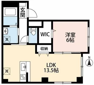 メゾンプリマベーラ【1階】の間取り