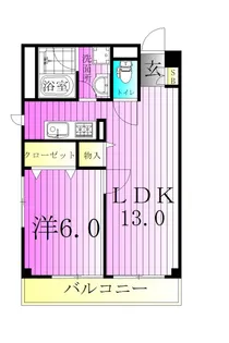 プリマヴェーラ【3階】の間取り