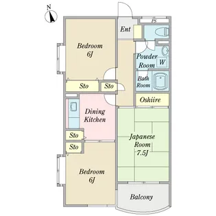 グラン・シャトー【3階】の間取り
