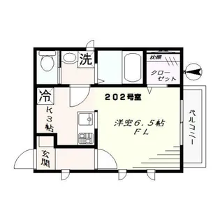 ブレッツァ ヤヒロ(Breezaa Yahiro)【2階】の間取り